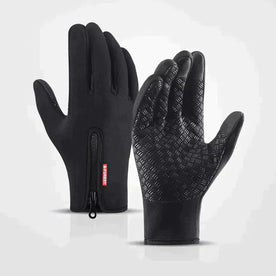 Mantengono le mani calde in tutte le condizioni atmosferiche - Nero - alle producten atmosferiche Autumn Winter calde collectie condizioni dames gloves & mittens heren Linen mani mantengono mantengono mani mode Unisex winter - Concept Palermo