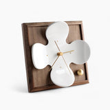 Tulipa Orologio da Parete Design per Trasformare la Tua Casa Oro Legno Uomo