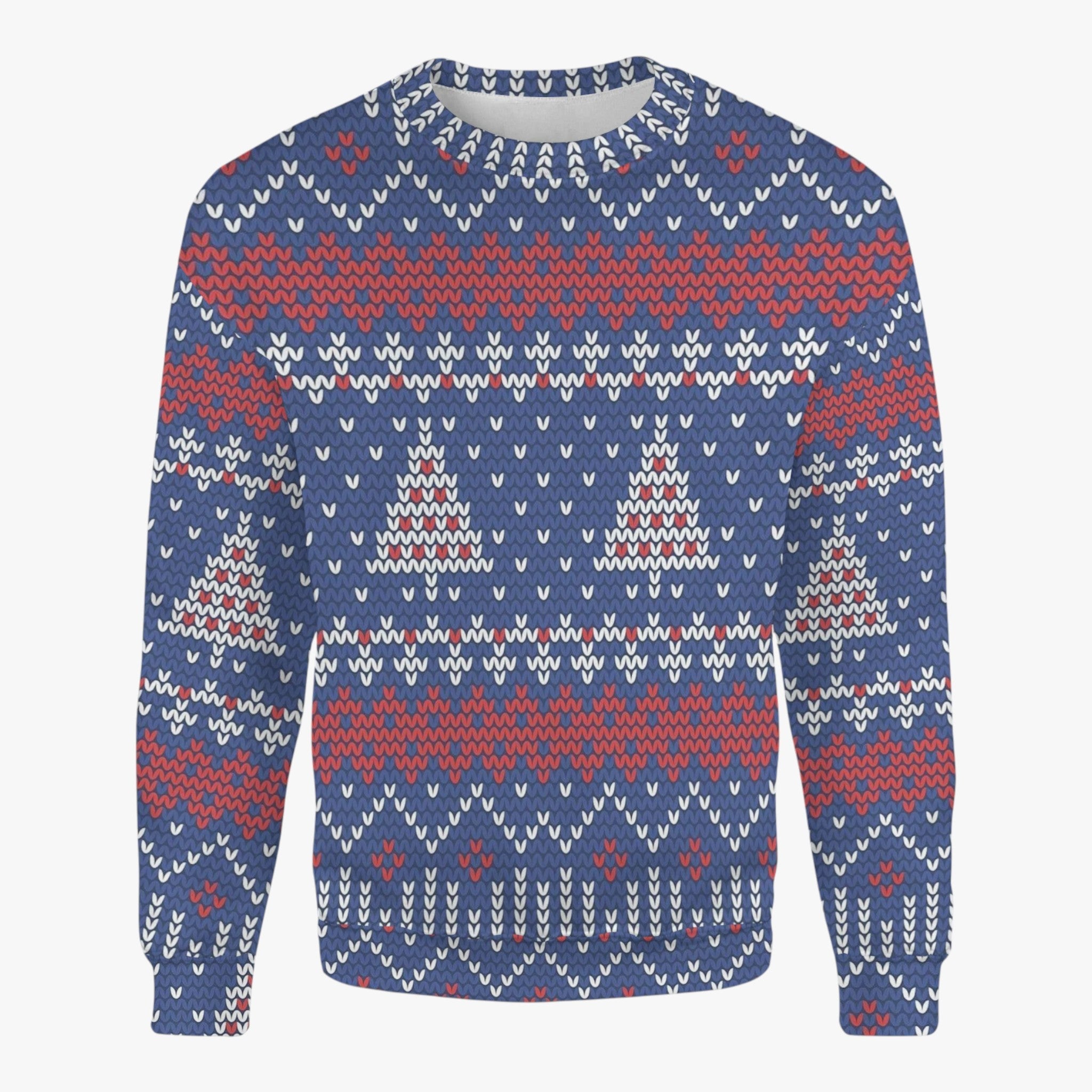 Maglione Casual Unisex con Fiocchi di Neve Charmant per uno Stile Accogliente - Design 4 - 3D-print accogliente casual charmant feestdagen fiocchi kersttrui maglione maglione casual mode neve o-hals sneeuwvlokpatroon stile sweater unisex winterkleding - Concept Palermo