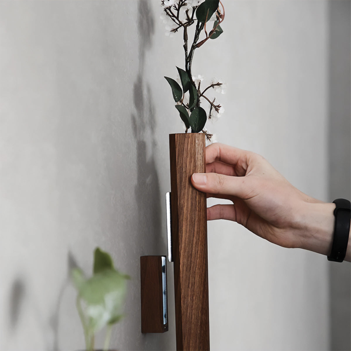 Vasi a Flute Verticali per Fiori da Parete Stile di Decorazione con Piante - - Decor decorazione fiori flute home & garden parete piante stile Vases vasi Wall decoration - Concept Palermo