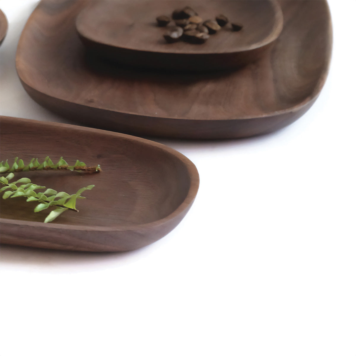 Piatti in Noce e Acacia Servizio da Tavola in Legno per Intrattenimento Stile - - acacia Decor home & garden intrattenimento Kitchen legno noce piatti piatti noce servizio Tableware - Concept Palermo