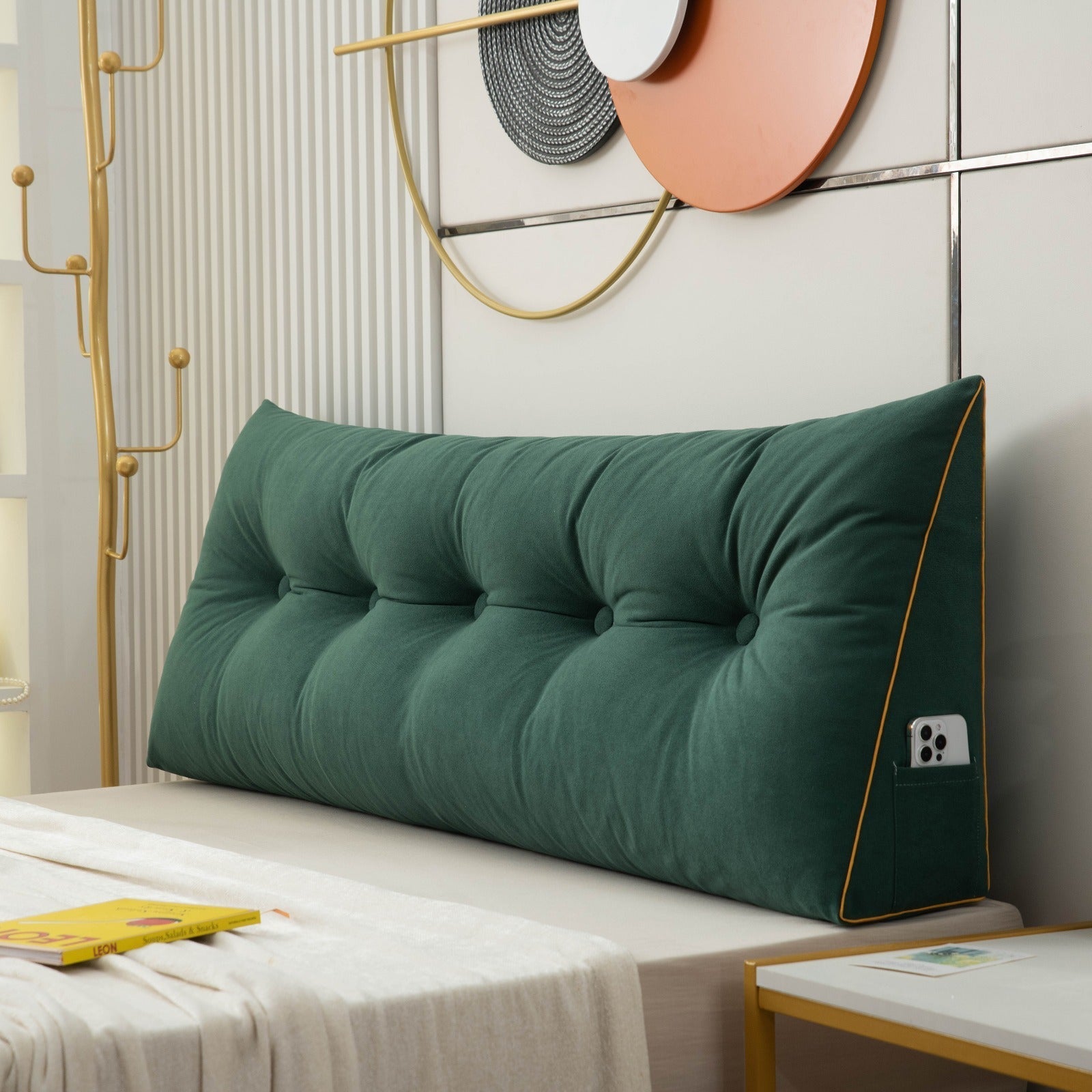 Cuscino Ergonomico per Parrucche per il Massimo Comfort Uomo - Alta Qualita, Consegna Rapida - Verde scuro Piccolo - 100x50x20cm - comfort cuscino cuscino ergonomico ergonomico GIRAFFLYSTICKY home & garden massimo parrucche uomo - Concept Palermo