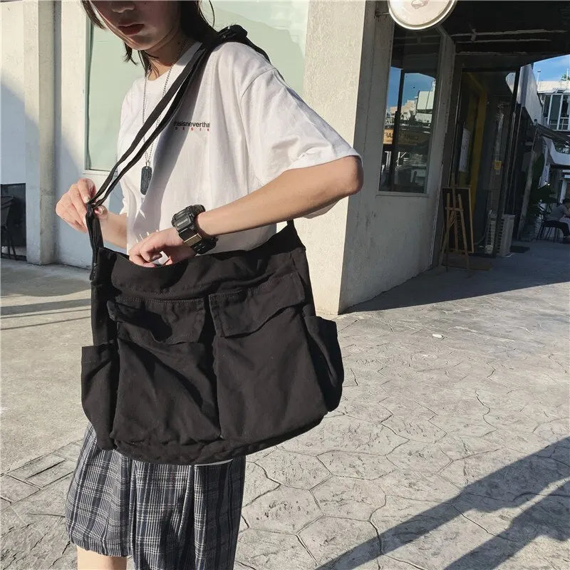 JOSEPHINA - Borsa a tracolla vintage in tela per donna - - Bags borsa donna handbags josephina Shoulder Bags tela tracolla vintage women bags - Concept Palermo
