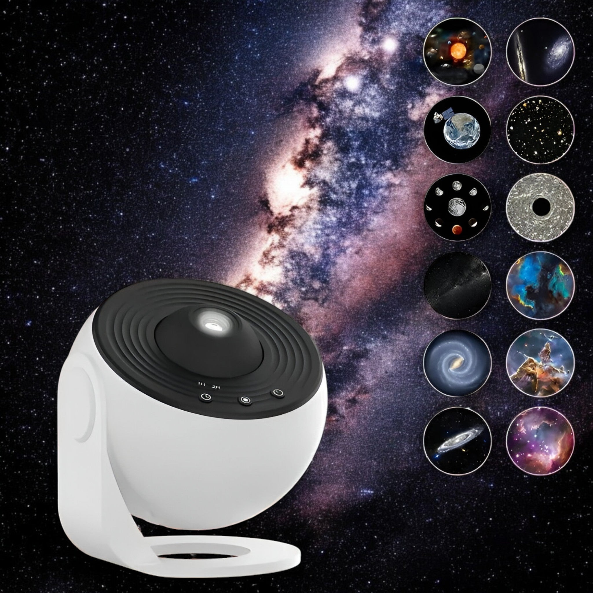 Proiettore di cielo stellato - Magico e rilassante Uomo - Bianco - cielo gadgets magico proiettore proiettore cielo rilassante stellato uomo - Concept Palermo