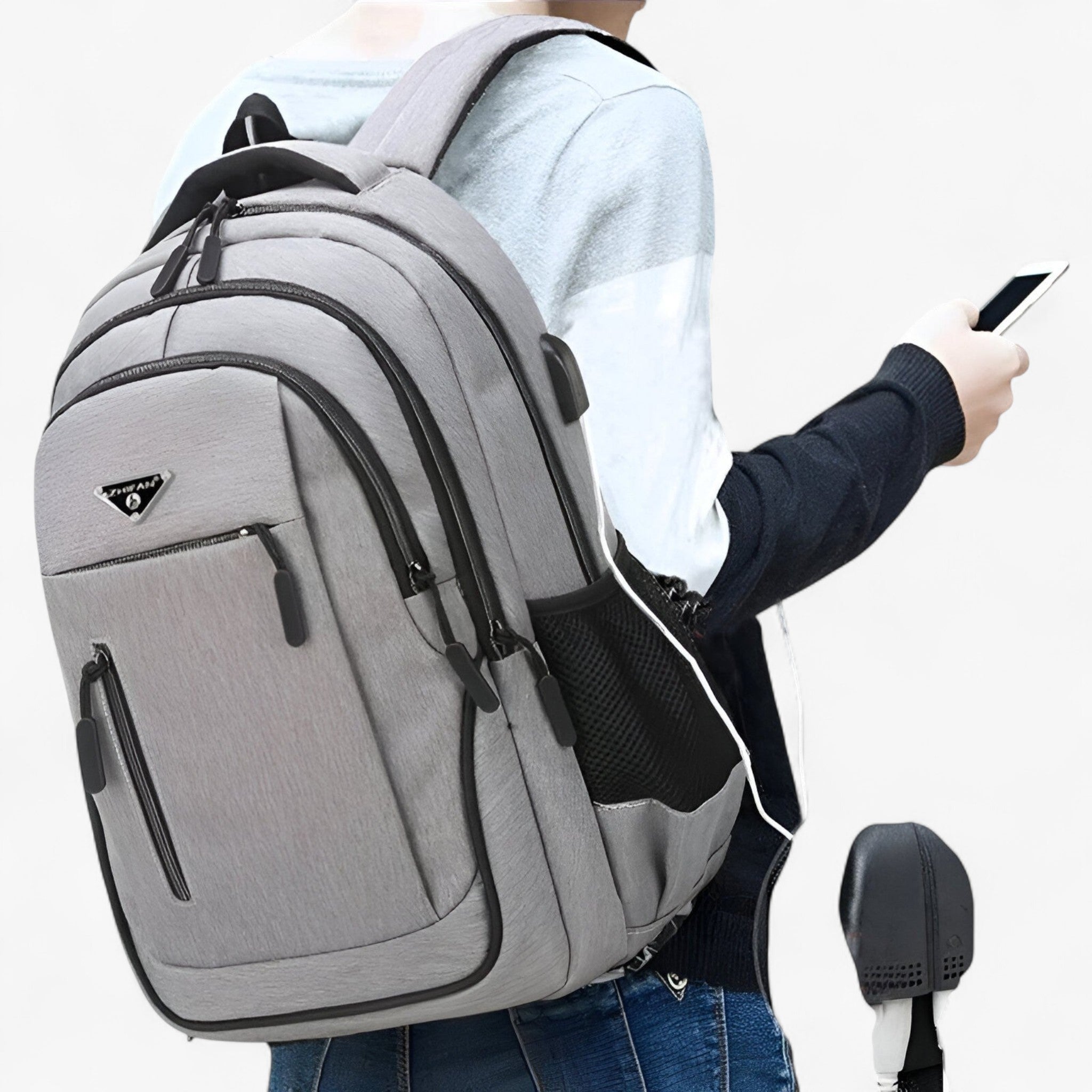 Zaino Laptop Spazioso per Studenti Uomo - - accessori zaino laptop spazioso studenti uomo zaini zaino zaino elegante zaino funzionale zaino laptop zaino Oxford zaino per studenti zaino spazioso zaino viaggiatore - Concept Palermo