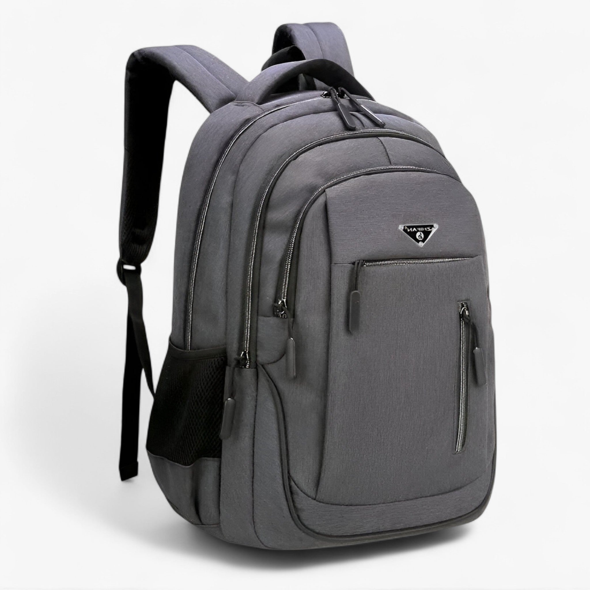 Zaino Laptop Spazioso per Studenti Uomo - Grigio scuro - accessori zaino laptop spazioso studenti uomo zaini zaino zaino elegante zaino funzionale zaino laptop zaino Oxford zaino per studenti zaino spazioso zaino viaggiatore - Concept Palermo