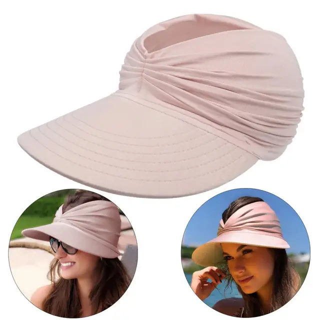 Cappello da spiaggia estivo con visiera ampia, cappello parasole pieghevole Uomo - Rosa Una misura - ampia Beach Hat cappello cappello spiaggia estivo Hat Women parasole pieghevole spiaggia Sun Hats uomo Women's Hat - Concept Palermo