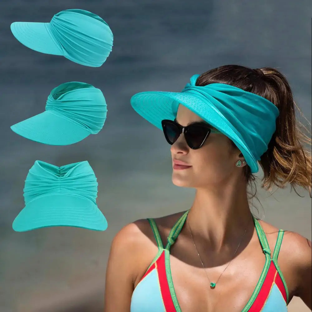 Cappello da spiaggia estivo con visiera ampia, cappello parasole pieghevole Uomo - - ampia Beach Hat cappello cappello spiaggia estivo Hat Women parasole pieghevole spiaggia Sun Hats uomo Women's Hat - Concept Palermo