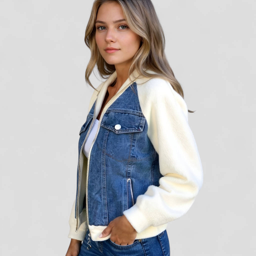 Giacca Donna Denim Versatile - - abbigliamento femminile denim denim jacket women donna donna giacca giacca giacca casual giacca cotone giacca creativa giacca denim giacca denim colore giacca denim versatile giacca donna giacca donna trendy giacca in denim giacca moda donna giacca spandex giacche da donna versatile - Concept Palermo