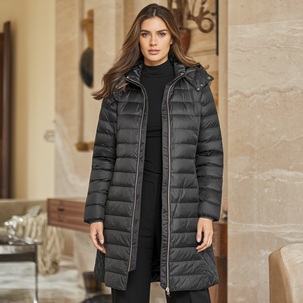 Giacca Lunga Ultralight Donna - - Clothing DAM donna giacca giacca lunga Jackets & Coats lunga ultralight women's coats & jackets - Concept Palermo