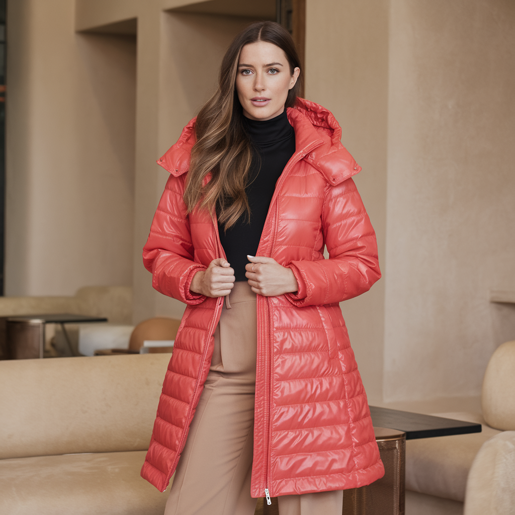 Giacca Lunga Ultralight Donna - - Clothing DAM donna giacca giacca lunga Jackets & Coats lunga ultralight women's coats & jackets - Concept Palermo