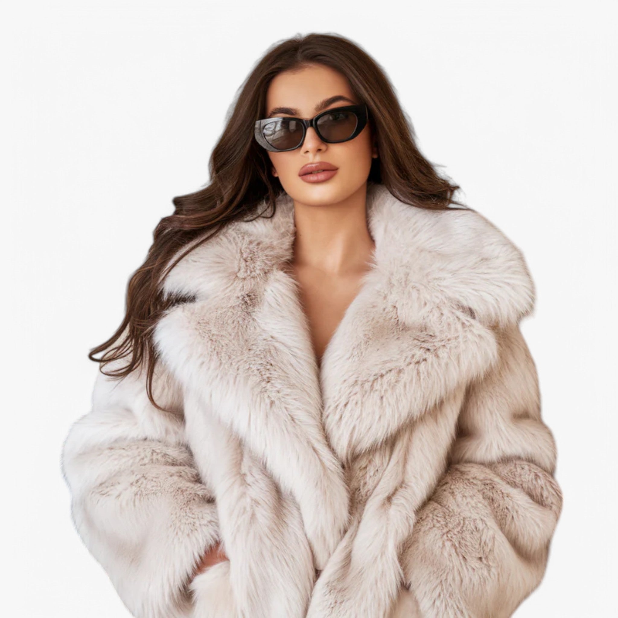 Cappotto in pelliccia sintetica - - cappotto cappotto pelliccia pelliccia sintetica women's coats & jackets - Concept Palermo