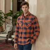 Giacca a Quadri in Fleece Fodera - Eleganza Classica e Comfort Incomparabile Uomo