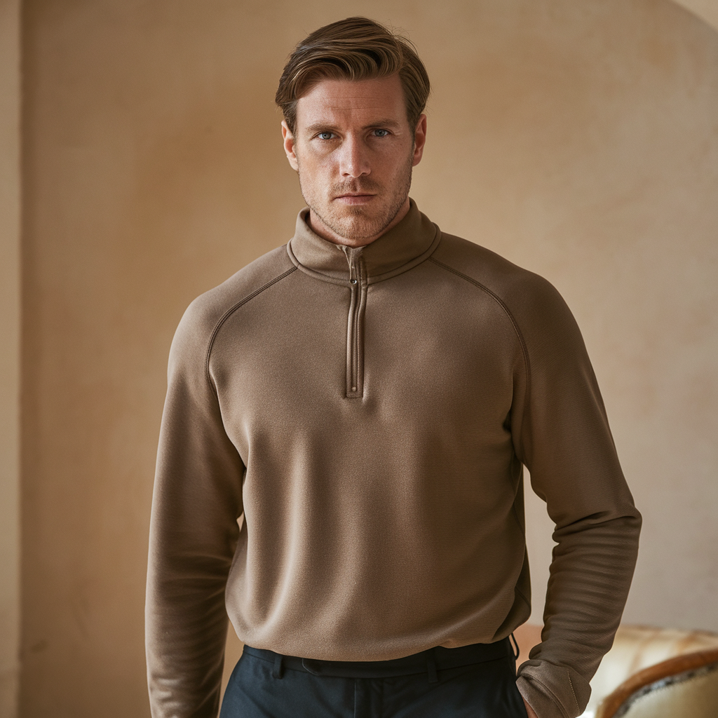 Maglione a mezza zip Uomo - - maglione maglione mezza men's sweater mezza uomo - Concept Palermo
