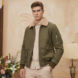 Giacca a Vento in Cotone - Massimo Comfort e Protezione Uomo