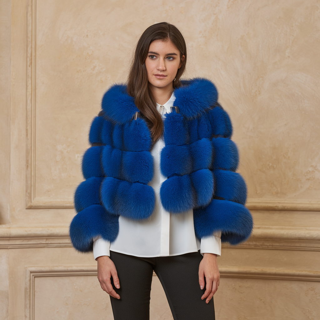 Giacca morbida in pelliccia sintetica - Calore e eleganza - - calore eleganza faux fur jacket for her fur jacket giacca giacca morbida Jackets & Coats morbida pelliccia sintetica snow jacket winter winter jacket women's coats & jackets - Concept Palermo