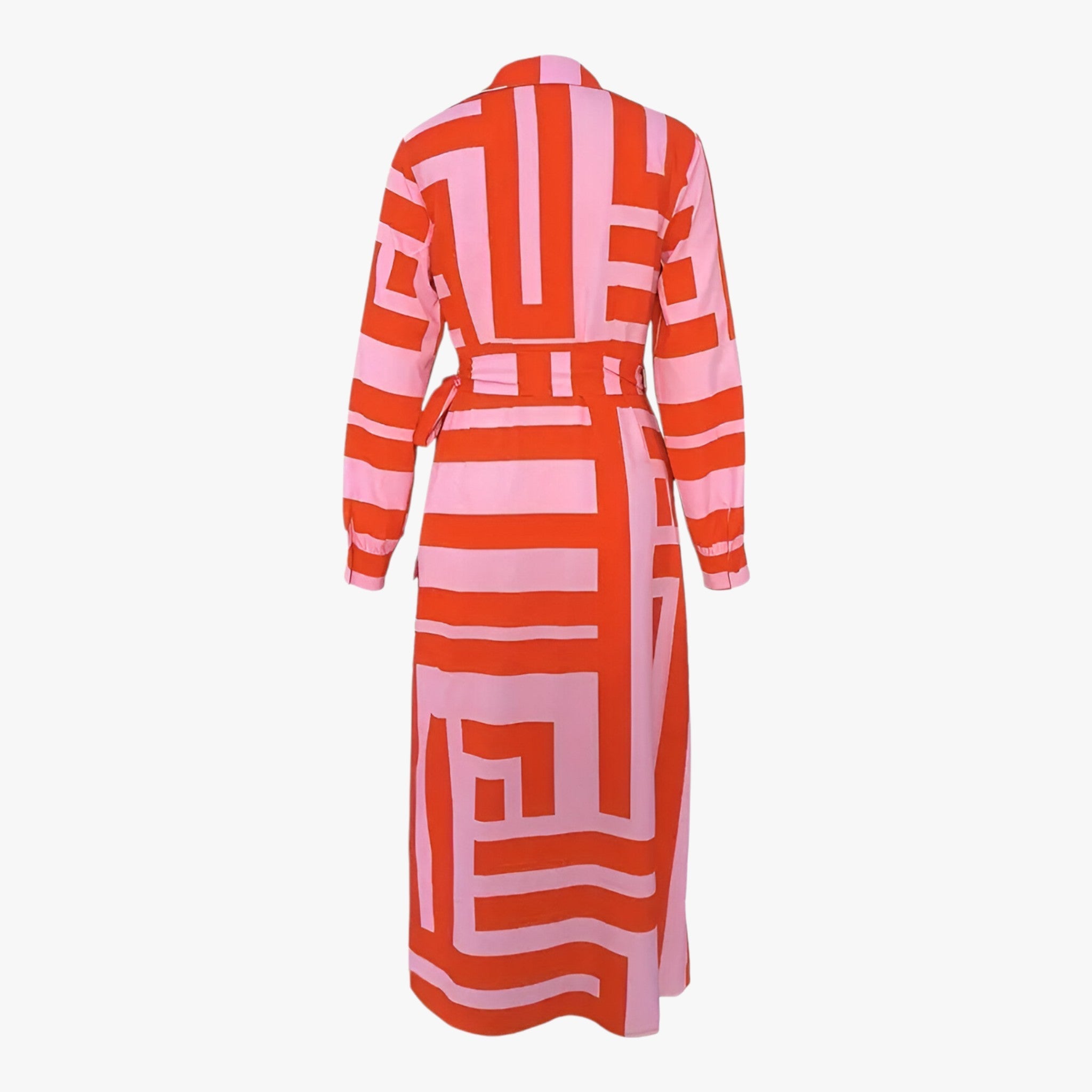 Abito lungo stampato - sofisticato e femminile - - abito abito stampato dresses femminile sofisticato stampato - Concept Palermo