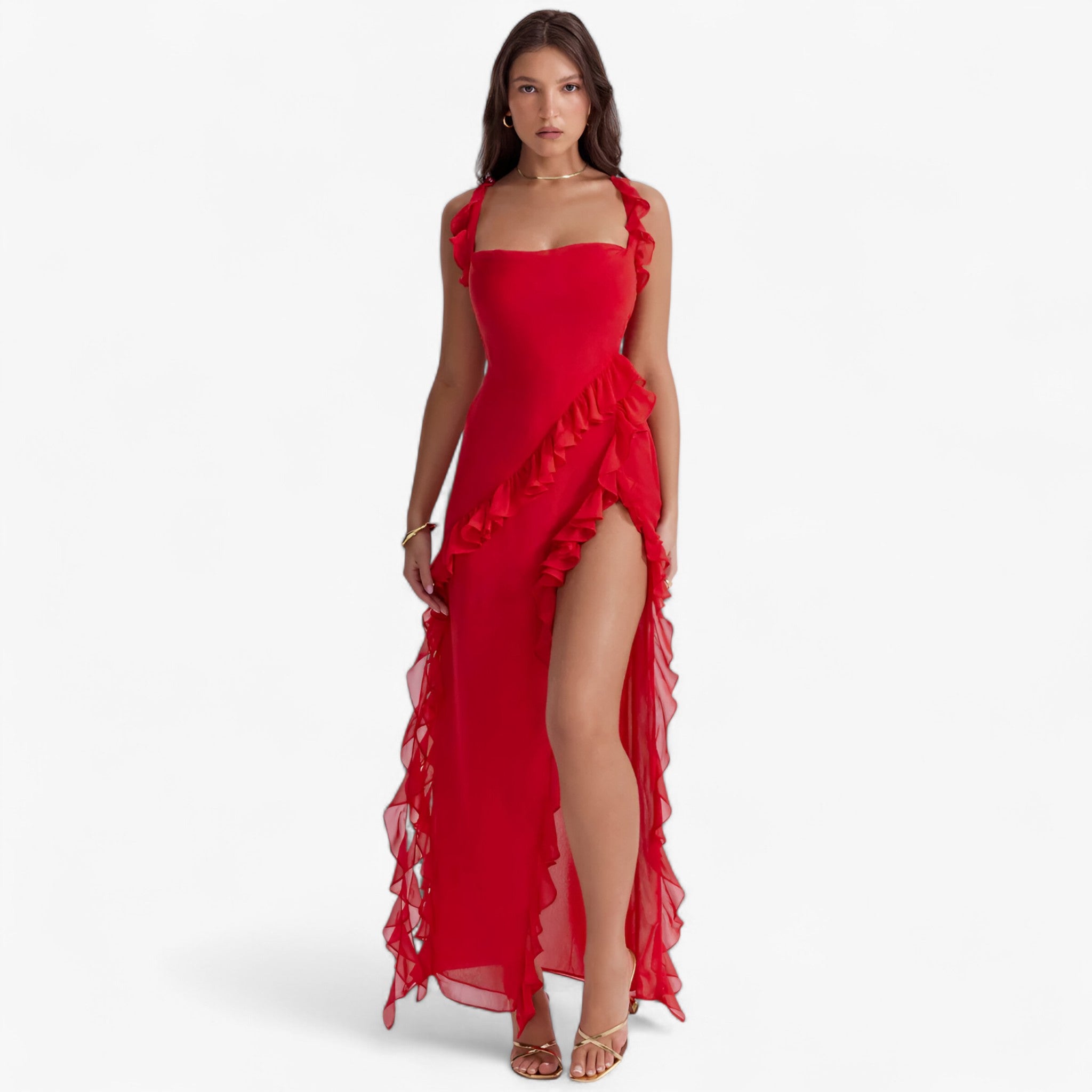 Look estivo audace ed Donna - Rosso - audace donna dresses estivo look look estivo - Concept Palermo