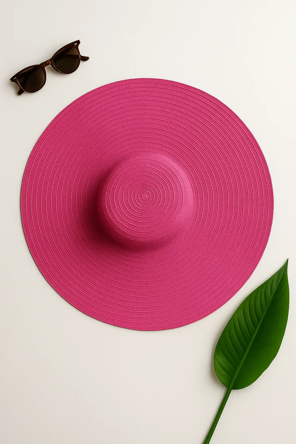 Cappello di Sole Uomo - Rosso Rosa Una taglia - beach hats cappello cappello sole hats hats for women sole sun hat Sun Hats uomo women's hat - Concept Palermo
