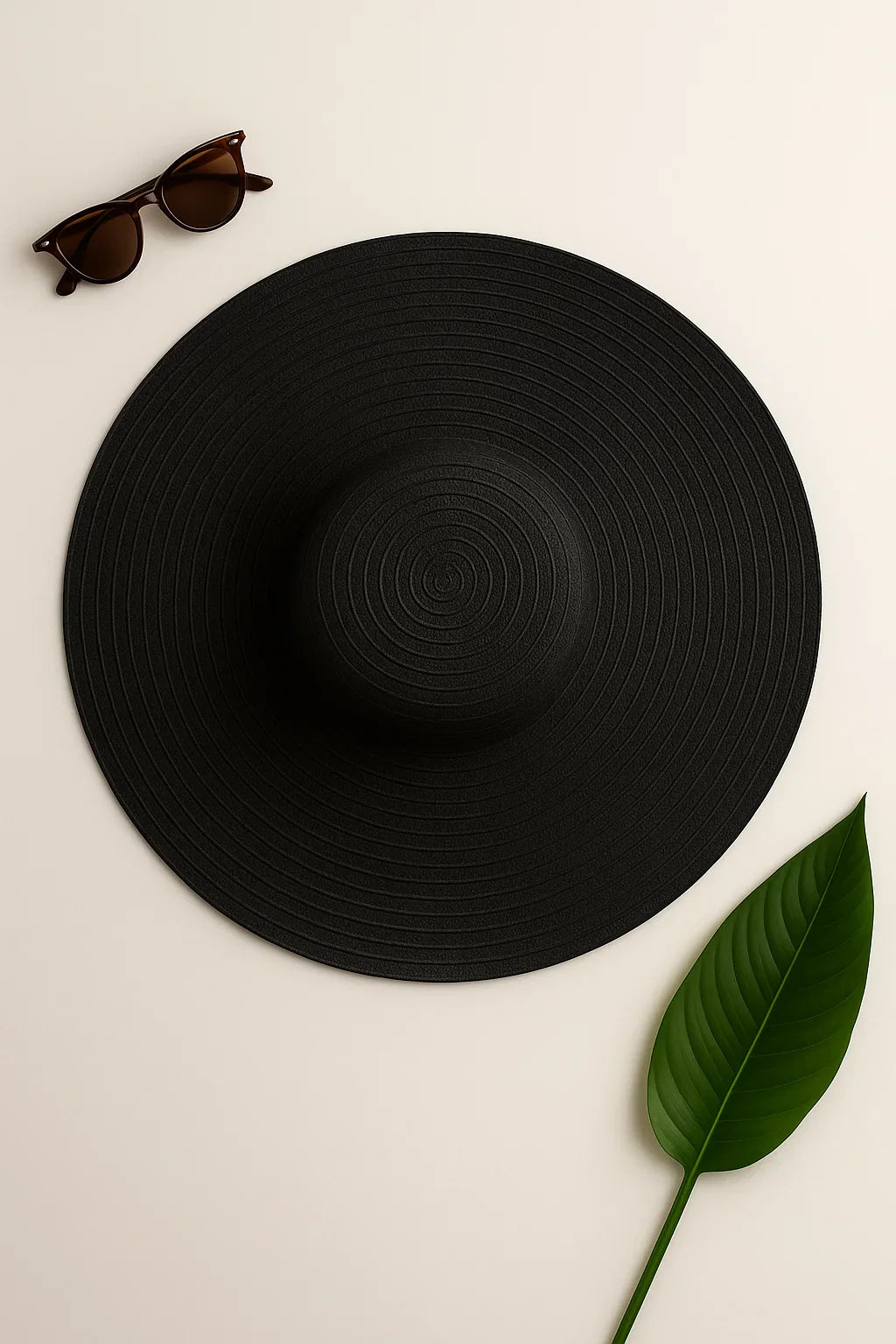 Cappello di Sole Uomo - Nero Una taglia - beach hats cappello cappello sole hats hats for women sole sun hat Sun Hats uomo women's hat - Concept Palermo