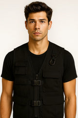 Waterdichte heren bodywarmer voor kamperen, vissen en outdoor - Lichtgewicht en ademend
