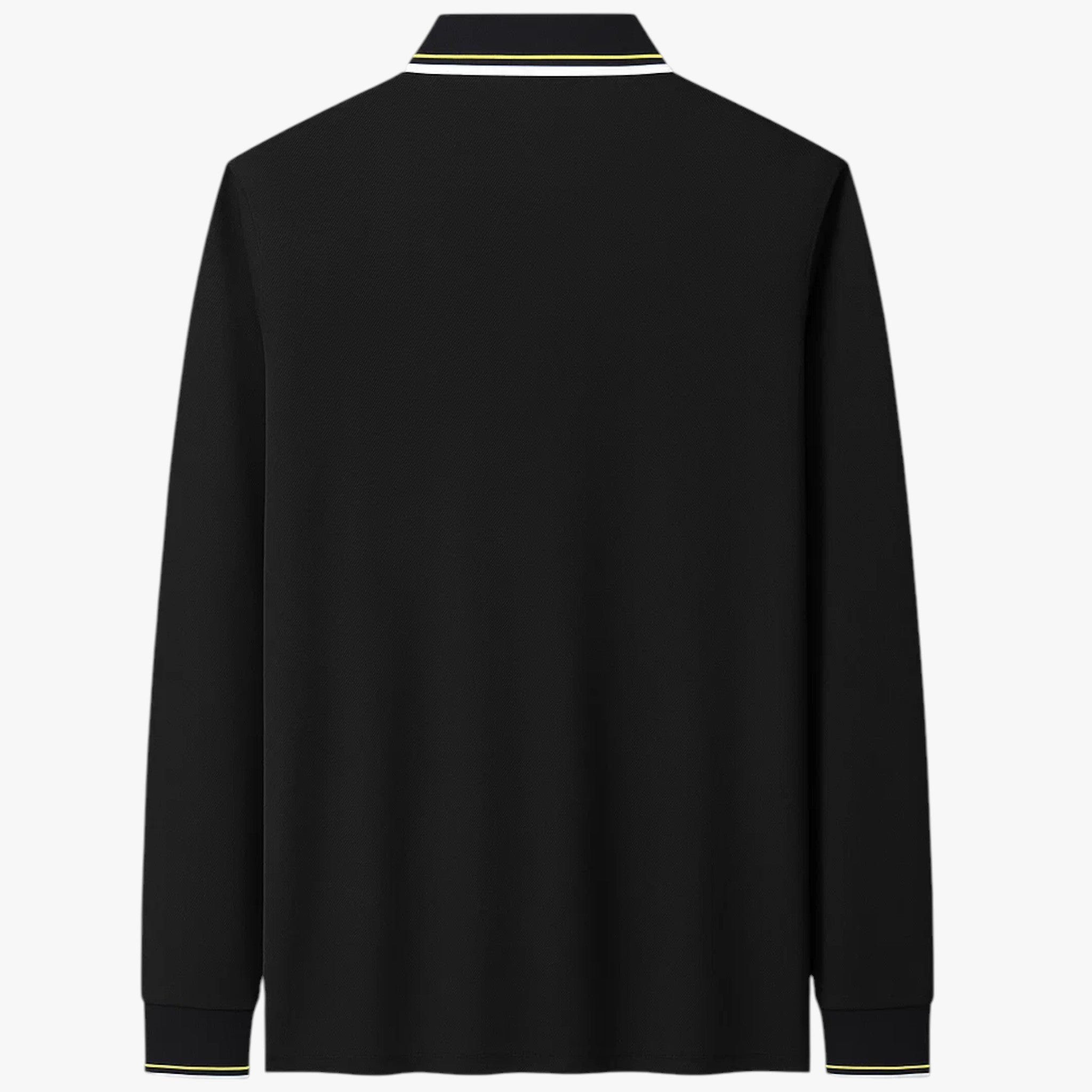 Maglietta Polo da Uomo a Maniche Lunghe - - lunghe maglietta maglietta polo maniche men's sweater polo uomo - Concept Palermo