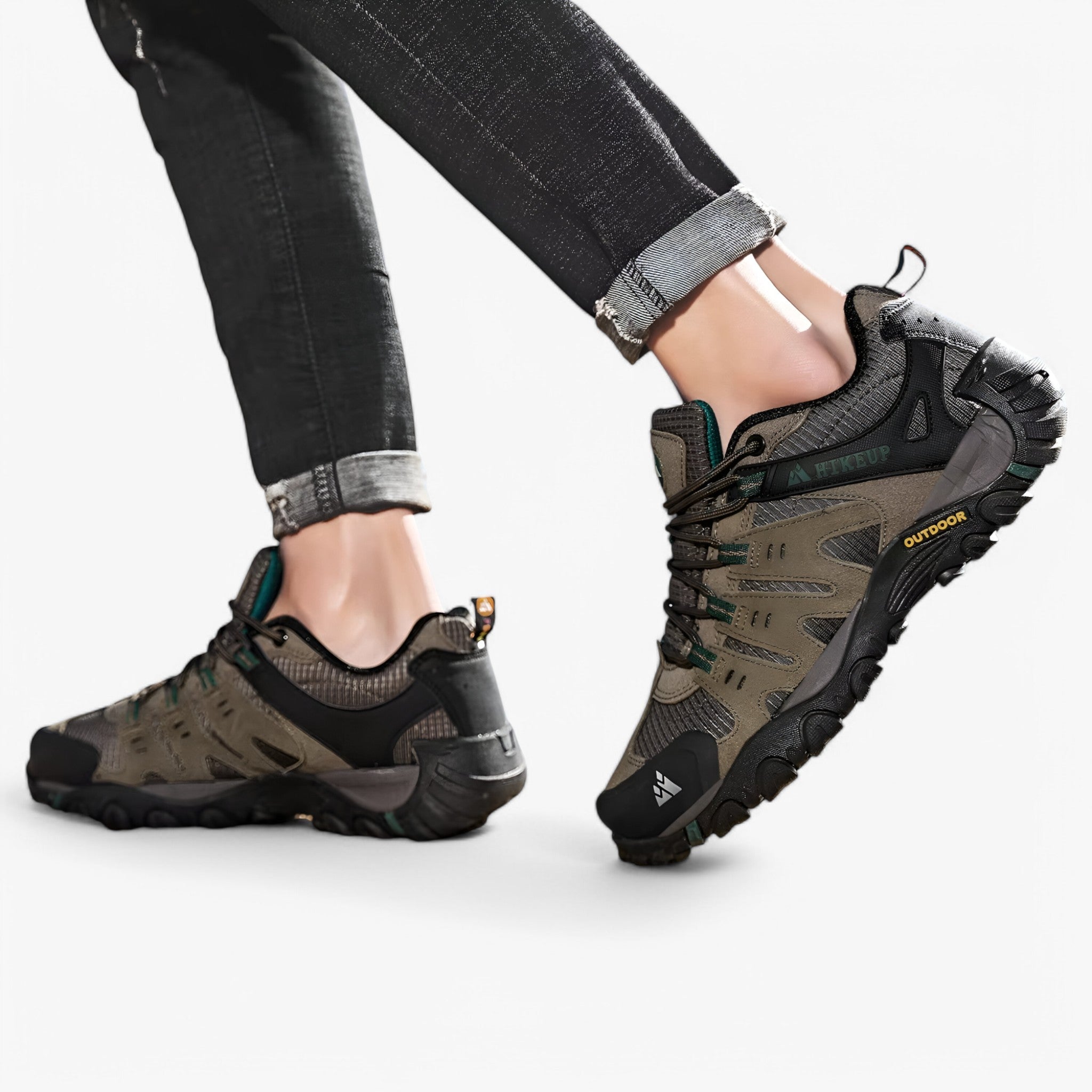 Scarpe Trekking Uomo in Pelle Scamosciata - Leggere e Comode per Montagna ed Escursioni - - camoscio confortevoli escursioni hiking shoes Men's Shoes pelle scarpe scarpe trekking shoes sneakers - Concept Palermo