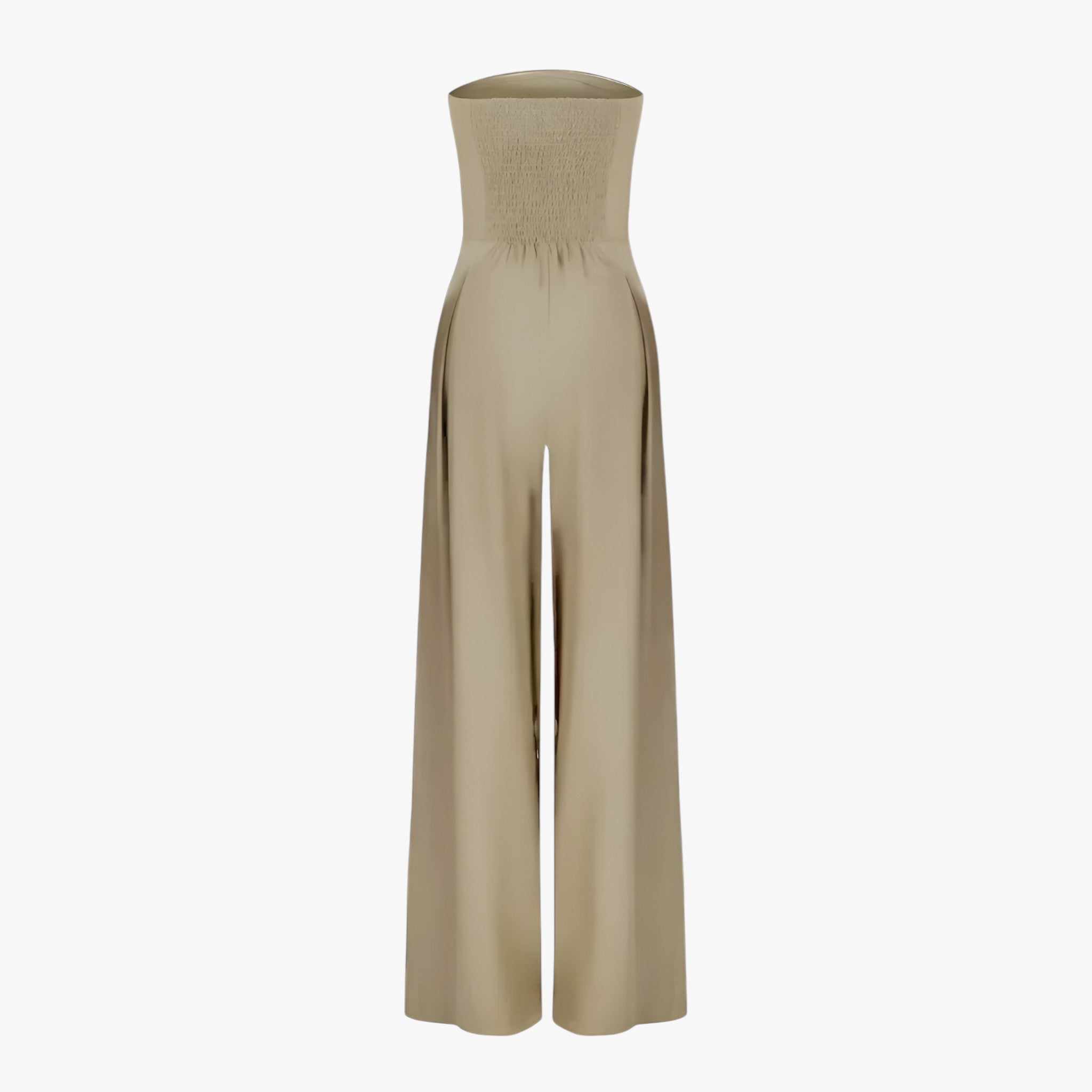 Tuta Donna Senza Spalline Elegante Nera - Chic e Confortevole per Cerimonia Estiva - - chic confortevole one-pieces spalline tuta tuta spalline - Concept Palermo