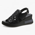 Sandalias cómodas para mujer en piel auténtica - Varios colores y tallas disponibles
