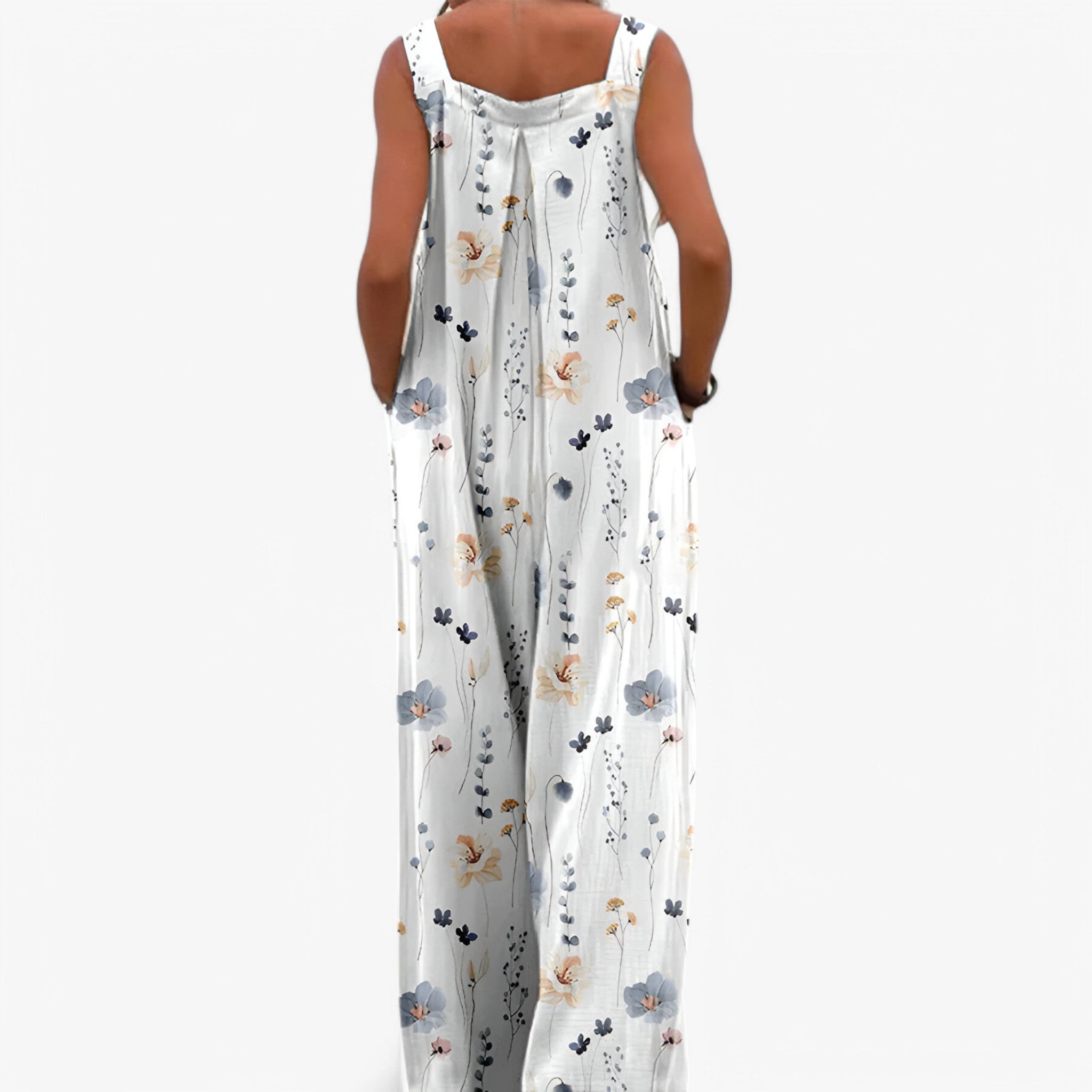 Tuta Senza Maniche con Stampa Floreale - - 20240411 657081741074100 b0n1st0t1s bottom fcm floreale jumpsuit maniche no121124 one-pieces PiuE87Q spring stampa summer TP-11-05 tuta tuta maniche YS - Concept Palermo