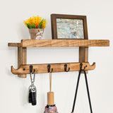 Wandkapstok met plank