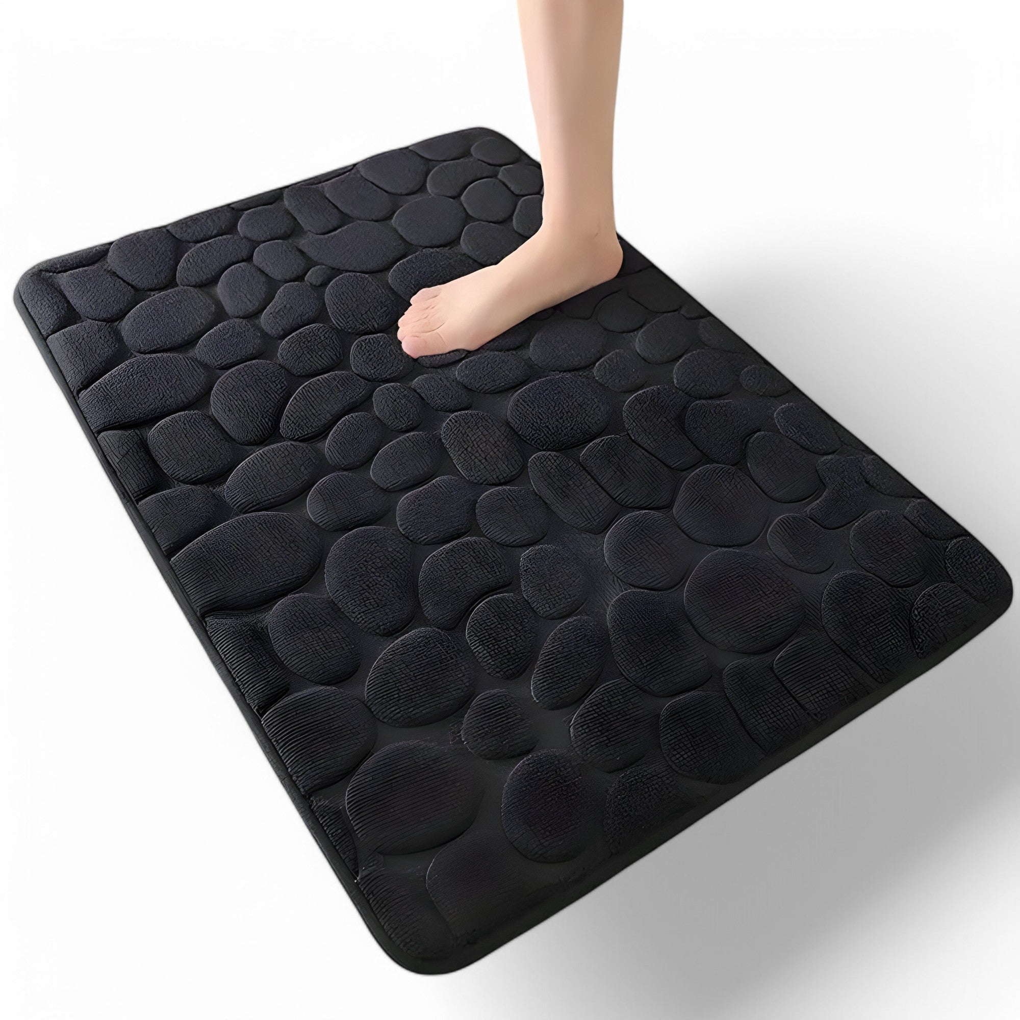 Tappeto da bagno assorbente - tappetino antiscivolo per bagno e toilette Uomo - Nero - aitest antiscivolo assorbente badkamer bagno home & garden tappetino tappeto tappeto bagno toilette - Concept Palermo