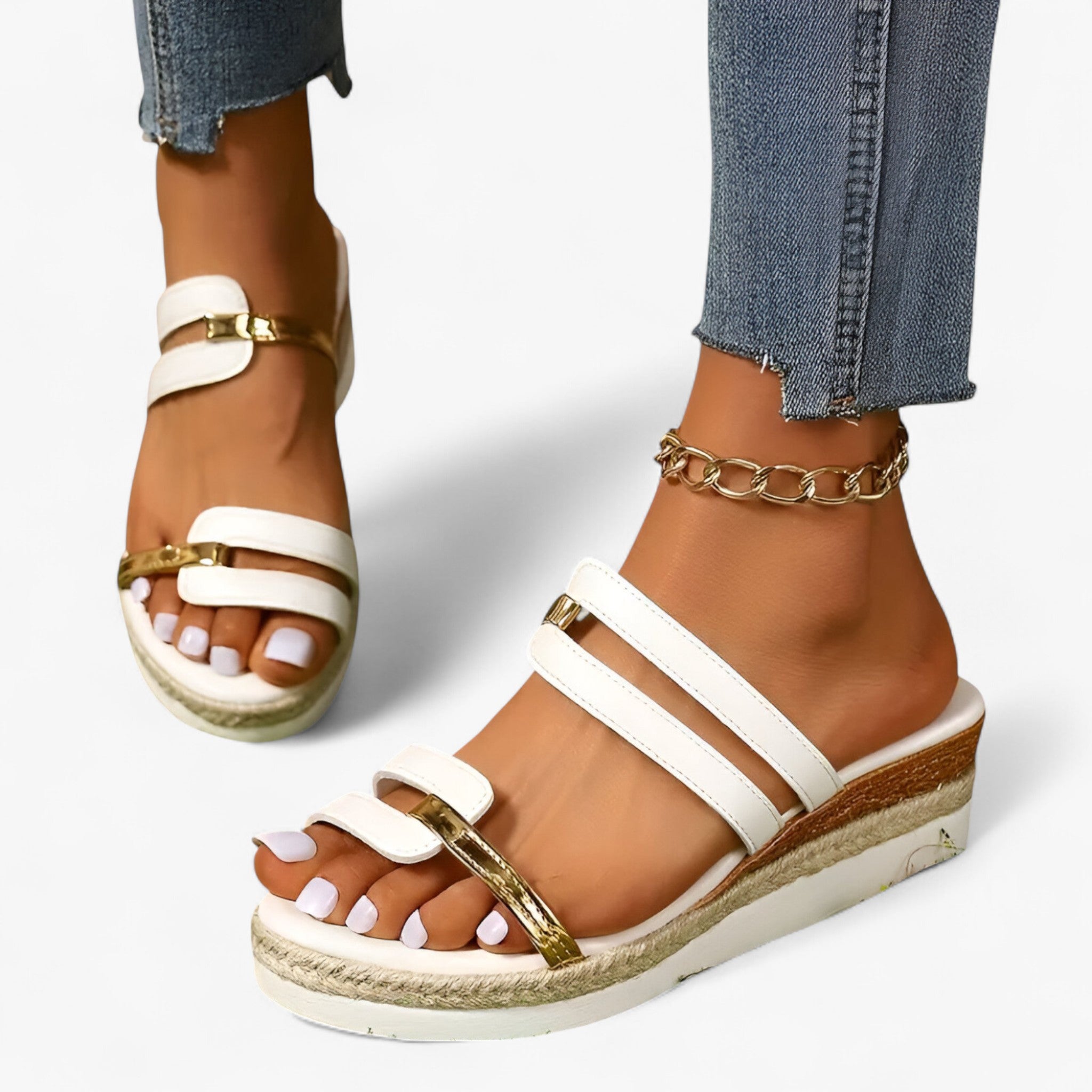 Sandalias - a la moda para mujer