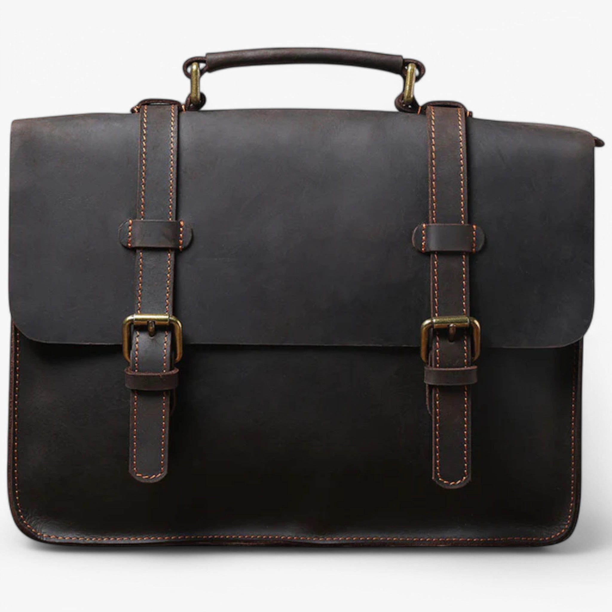 Borsa a tracolla in pelle Donna - Caffè - accessoires bags borsa borsa tracolla donna pelle tassen tracolla - Concept Palermo