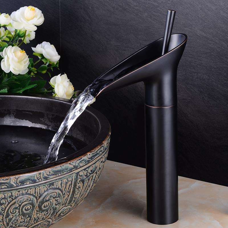 Waterfall rubinetto antico rubinetto per lavabo da bagno miscelatore per lavabo in ottone Donna - - antico antique bathroom antique faucet bagno Bathroom Bathroom Faucets donna faucet brass basin Faucets home & garden lavabo miscelatore mixer taps ottone rubinetto sink faucet Waterfall faucet - Concept Palermo
