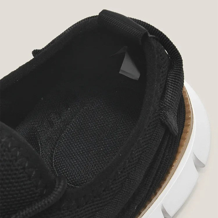 Sneakers da uomo in maglia con lacci