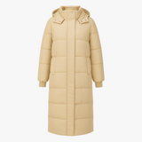 Dames Lange Winterjas met Capuchon