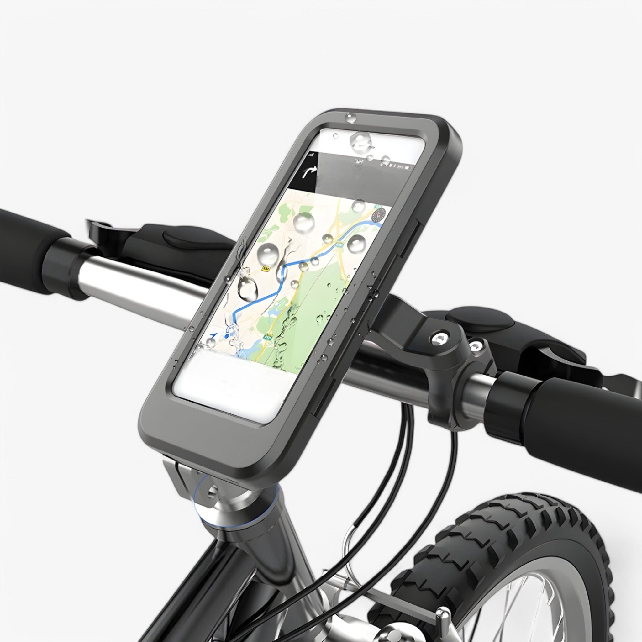 Portadiphone impermeabile per bicicletta - - bicicletta bicycle phone holder gadgets impermeabile phone holder portadiphone portadiphone impermeabile - Concept Palermo