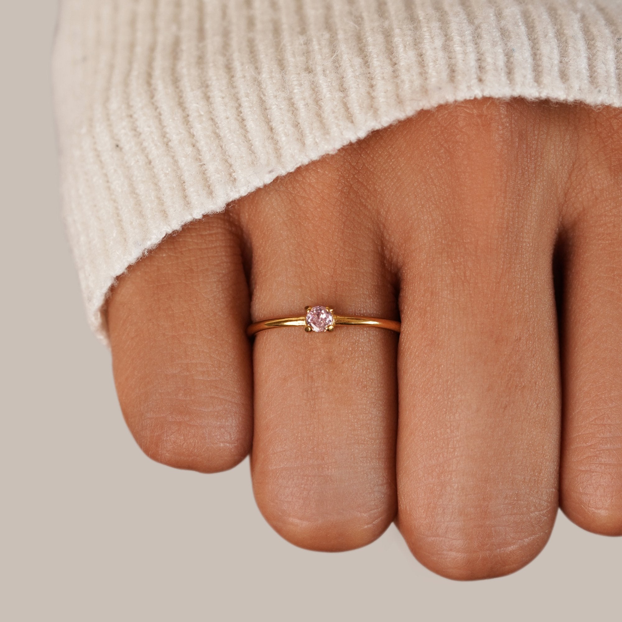 Anello in oro 18K con pietra del mese di nascita Uomo - - anello anello pietra August23 AV7 AV7+W AV7+W+AUG23 AV7+W+AUG23+SEP23 EverydayEssential EverydayEssentials gold HYPOALLERGENIC jewelry mese nascita New New Arrivals pietra Ring Stainless uomo - Concept Palermo