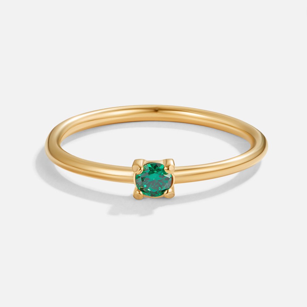 Anello in oro 18K con pietra del mese di nascita Uomo - - anello anello pietra August23 AV7 AV7+W AV7+W+AUG23 AV7+W+AUG23+SEP23 EverydayEssential EverydayEssentials gold HYPOALLERGENIC jewelry mese nascita New New Arrivals pietra Ring Stainless uomo - Concept Palermo