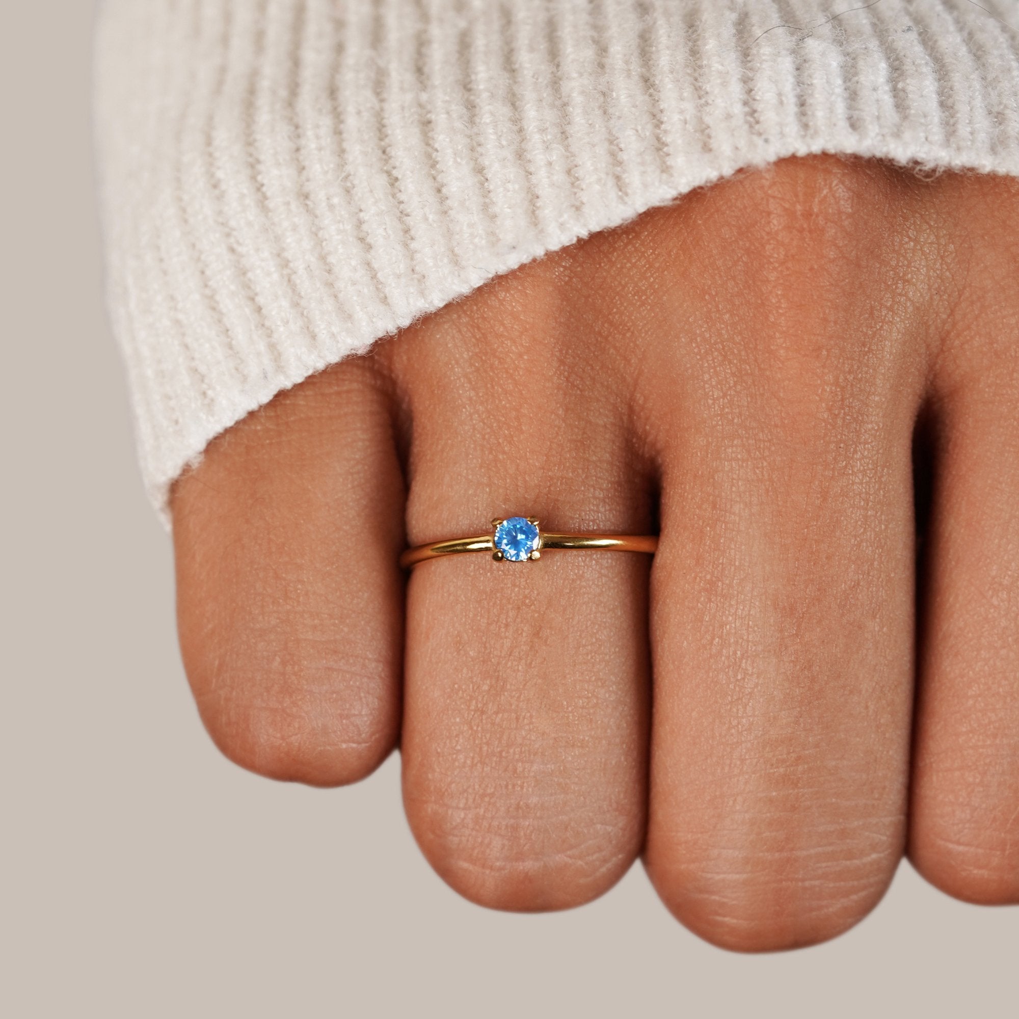 Anello in oro 18K con pietra del mese di nascita Uomo - - anello anello pietra August23 AV7 AV7+W AV7+W+AUG23 AV7+W+AUG23+SEP23 EverydayEssential EverydayEssentials gold HYPOALLERGENIC jewelry mese nascita New New Arrivals pietra Ring Stainless uomo - Concept Palermo