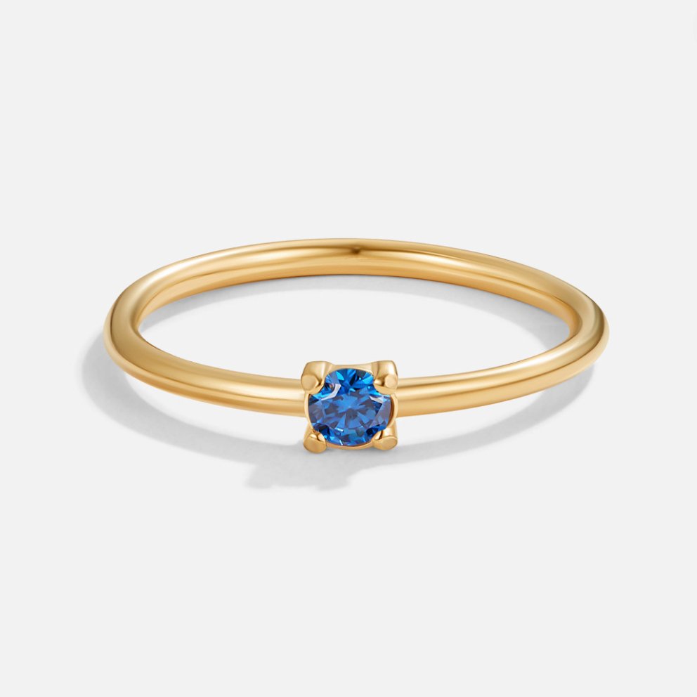 Anello in oro 18K con pietra del mese di nascita Uomo - - anello anello pietra August23 AV7 AV7+W AV7+W+AUG23 AV7+W+AUG23+SEP23 EverydayEssential EverydayEssentials gold HYPOALLERGENIC jewelry mese nascita New New Arrivals pietra Ring Stainless uomo - Concept Palermo