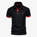 Polo de hombre de manga corta en algodón slim fit - varios colores y tallas