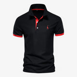 Heren Korte Mouwen Polo van Katoen Piquet - Regular Fit, Klassieke Kraag