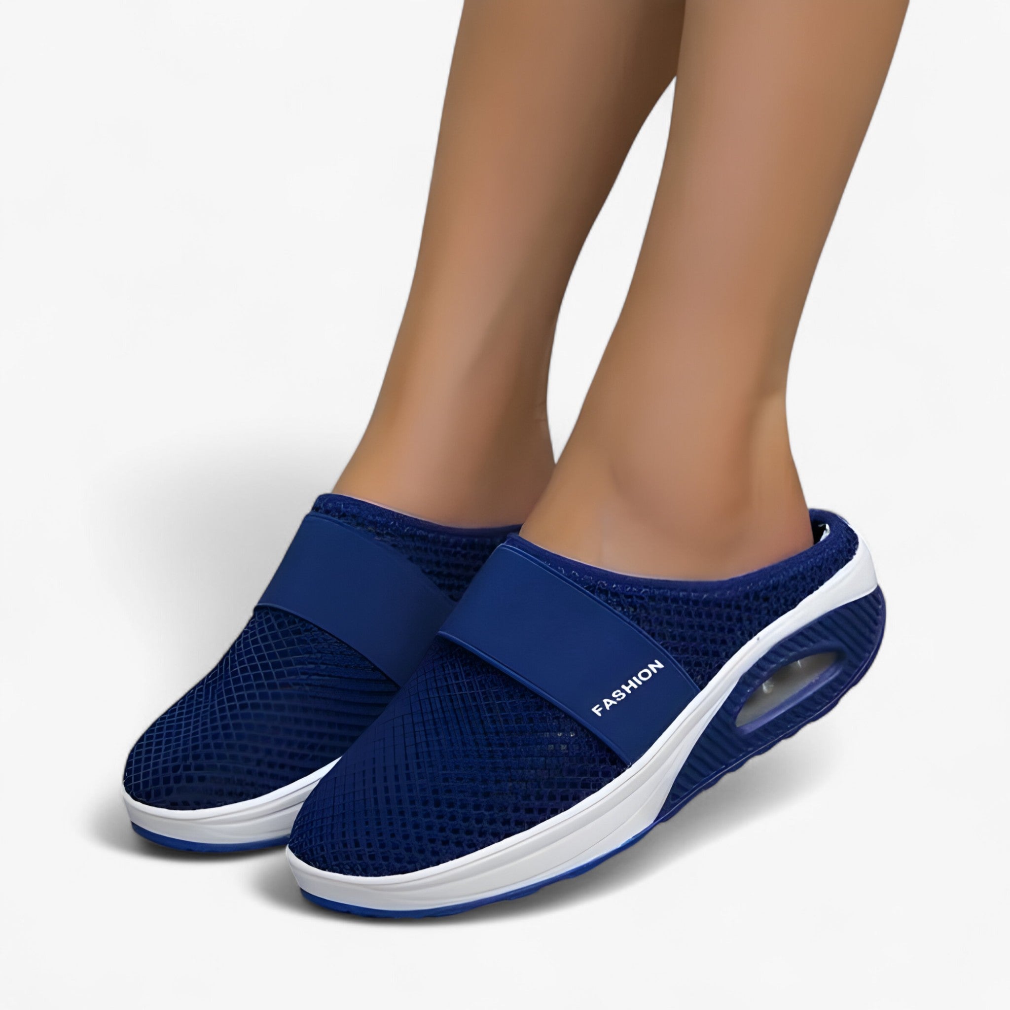 Scarpe Uomo Traspiranti e Comode per Camminata Sportiva Grigie in Mesh - Blu - comode scarpe scarpe comode shoes shoes for women Shoes women traspiranti WOMENS SHOES - Concept Palermo