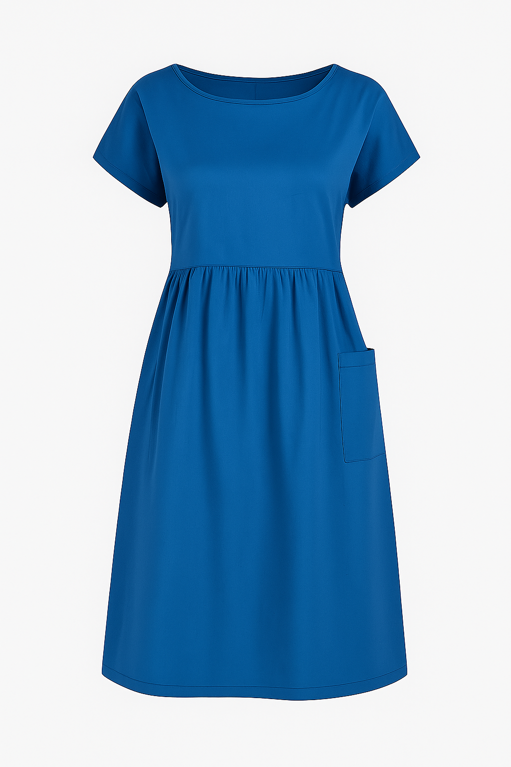 Vestito estivo casual con tasche Donna - Blu - casual cute summer dress donna Dresses estivo female dress tasche vestito vestito estivo - Concept Palermo