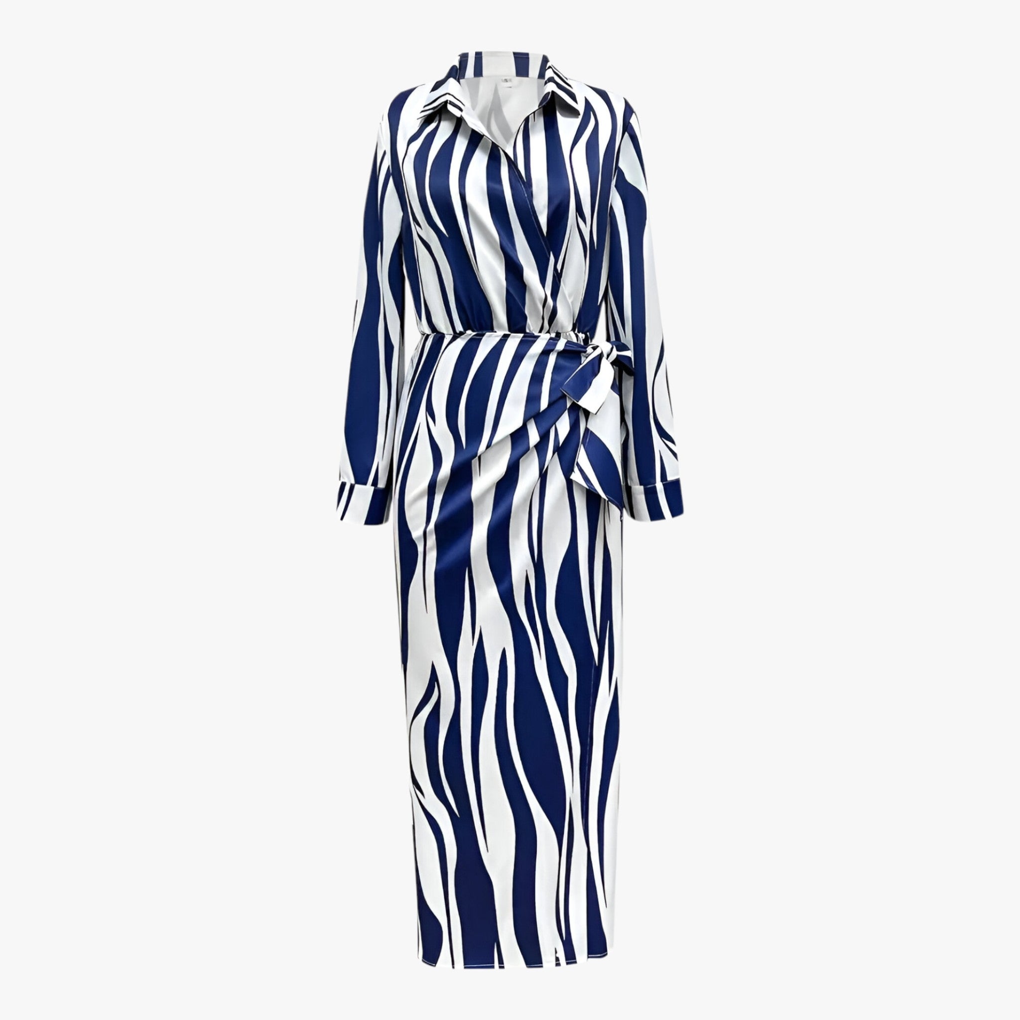 Abito lungo stampato - sofisticato e femminile - - abito abito stampato dresses femminile sofisticato stampato - Concept Palermo