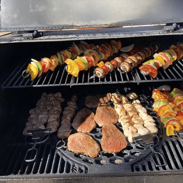 Spiedini da grill a 3 vie Acciaio inossidabile - - 3-way skewers acciaio grill grill skewers grilling stick home & garden inossidabile Skewers skewers stick spiedini spiedini grill - Concept Palermo