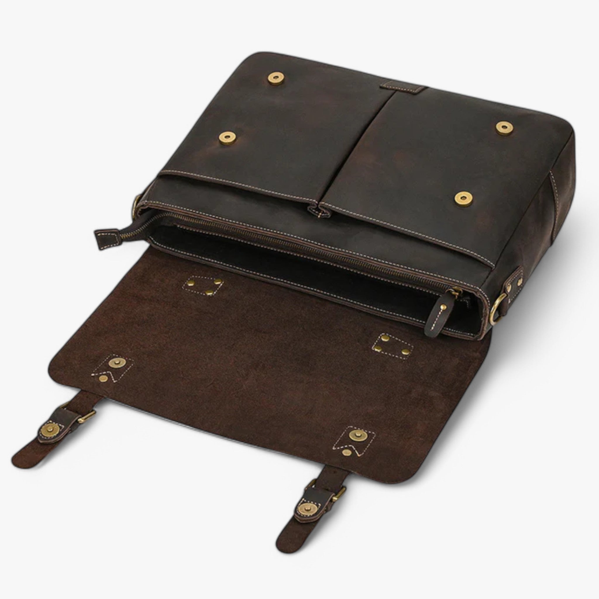 Borsa per laptop in pelle con tracolla Donna - - accessoires bags borsa borsa laptop donna laptop pelle tassen tracolla - Concept Palermo