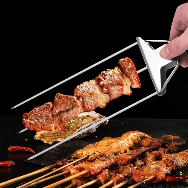 Spiedini da grill a 3 vie Acciaio inossidabile - - 3-way skewers acciaio grill grill skewers grilling stick home & garden inossidabile Skewers skewers stick spiedini spiedini grill - Concept Palermo